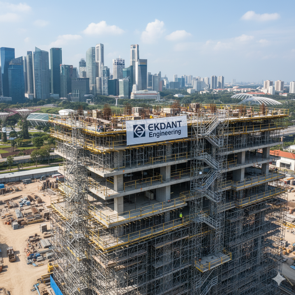 Scaffold access example